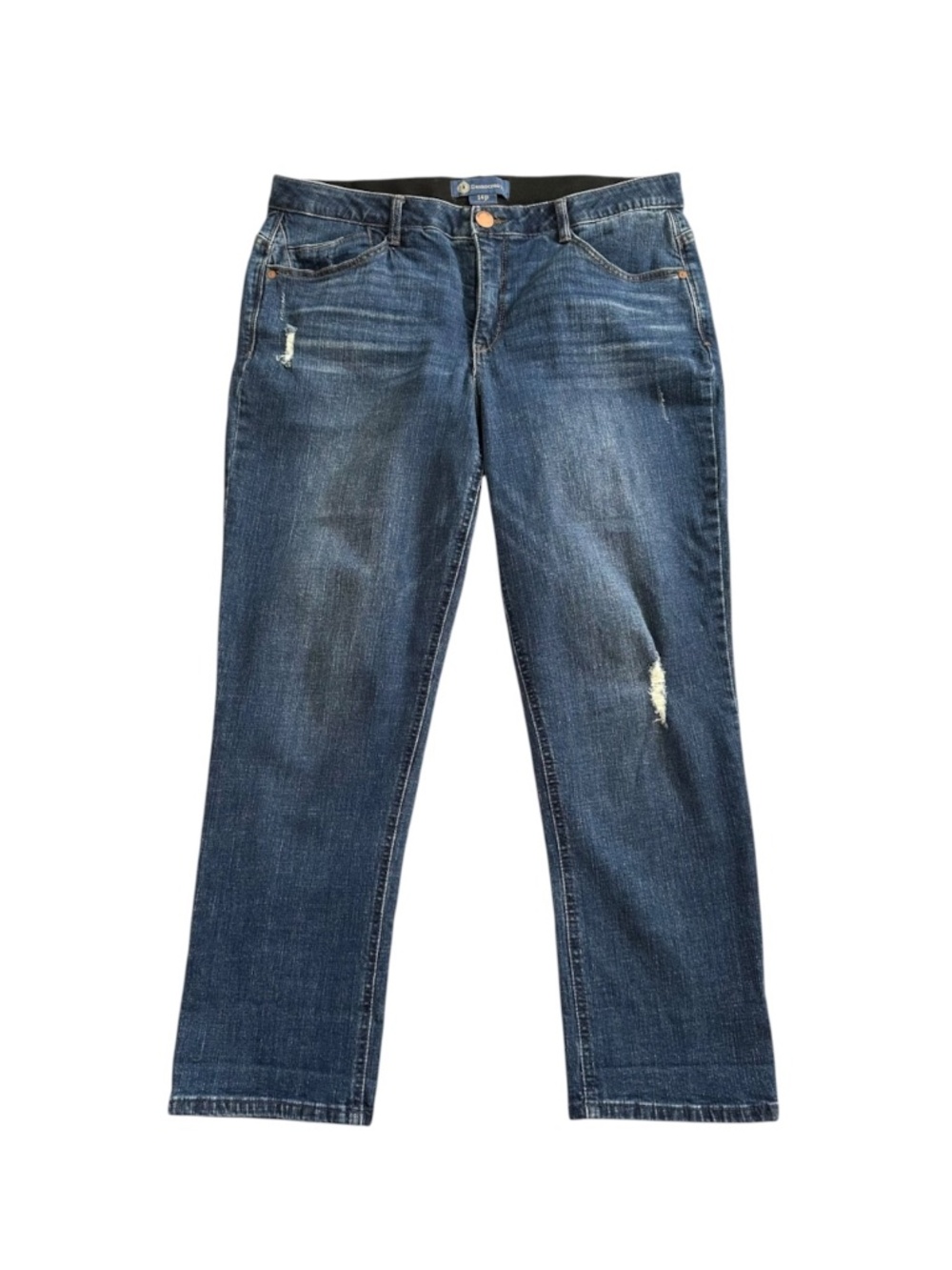 Democracy AB solution Girlfriend Distressed Jeans 14P Inseam 27" Shaper Casual